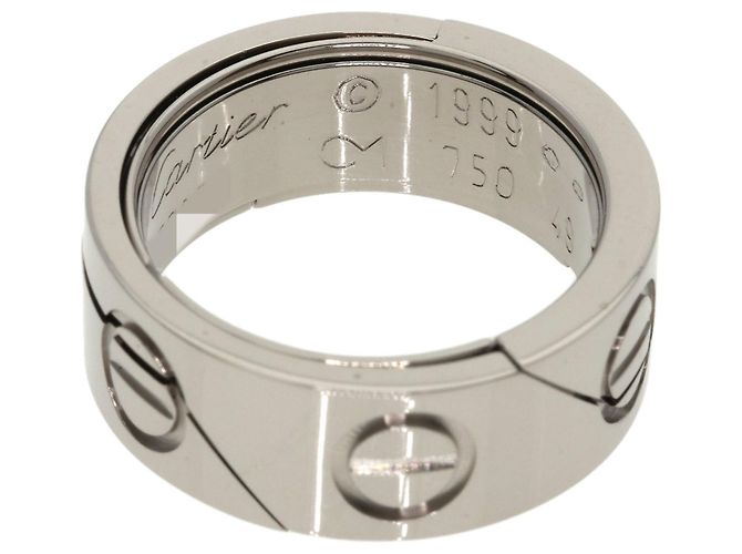 Anello Astro Love Cartier in oro bianco 18K - vista 5