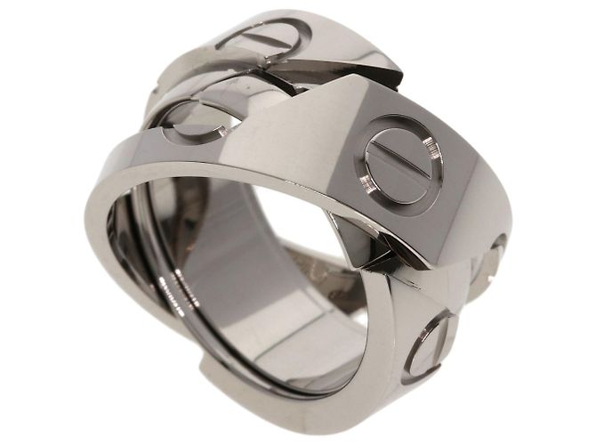Anello Astro Love Cartier in oro bianco 18K - vista 7