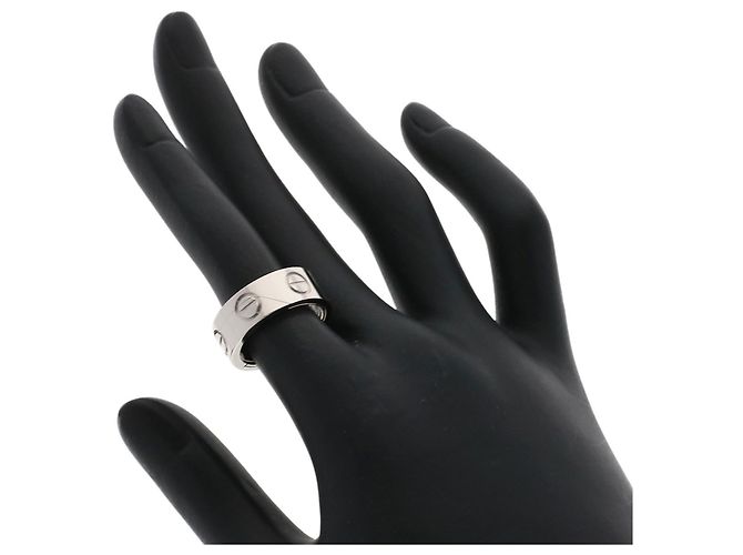 Anello Astro Love Cartier in oro bianco 18K - vista 8