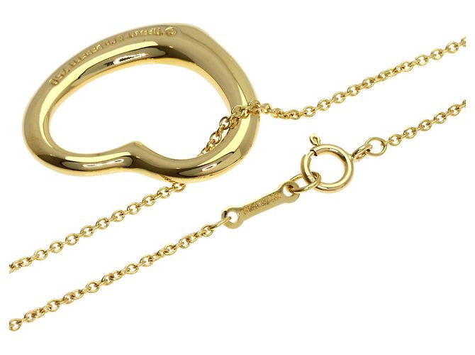 Collana Open Heart in Oro Giallo 18K di Tiffany & Co. - vista 2