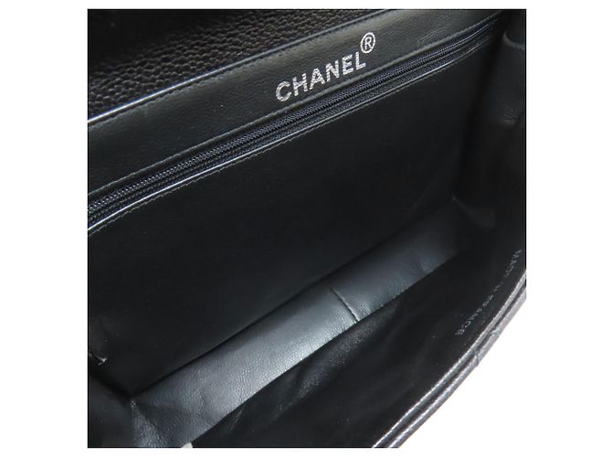 Borsa a Mano Chanel Matelassé Double-Face Nero - vista 5