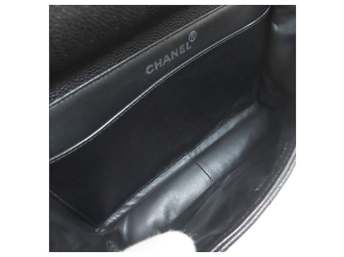 Borsa a Mano Chanel Matelassé Double-Face Nero - vista 6