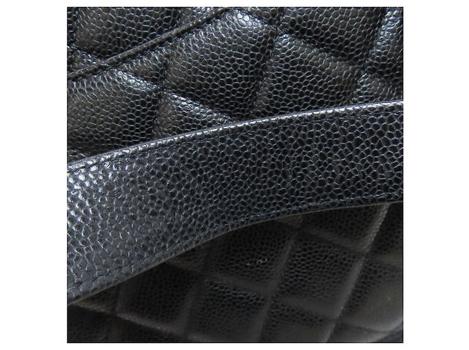Chanel Matelassé Tote Bag mit silberner Hardware Schwarz - Ansicht 17