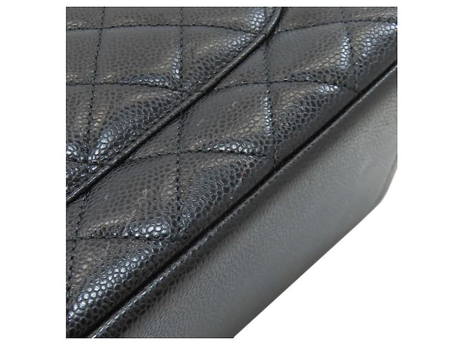 Chanel Matelassé Tote Bag mit silberner Hardware Schwarz - Ansicht 20