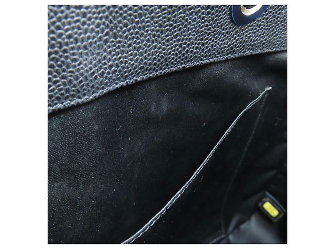 Chanel Matelassé Tote Bag mit silberner Hardware Schwarz - Ansicht 9