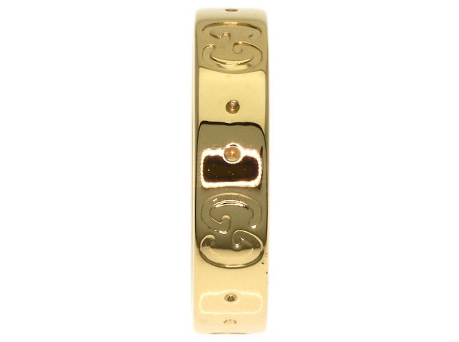 Anello Gucci Icon #7 in oro giallo 18K - vista 3