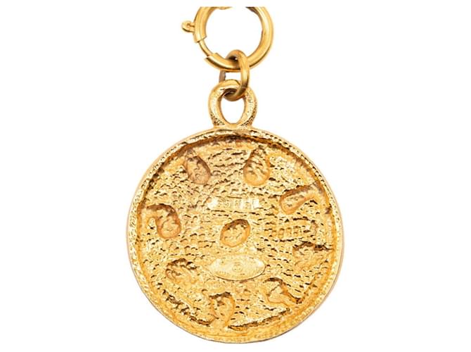 Collana Vintage Chanel Coco Mark D'oro - vista 2