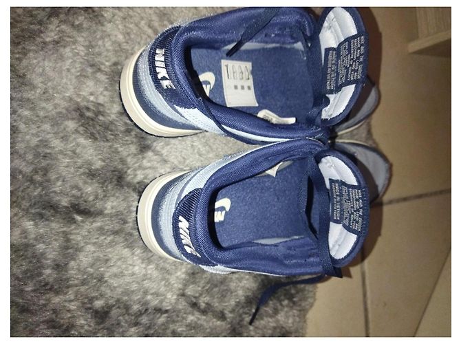 Autre Marque Nike Dunk Low Total Jeans Blu navy - vista 5