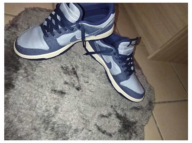 Autre Marque Nike Dunk Low Total Jeans Blu navy - vista 6