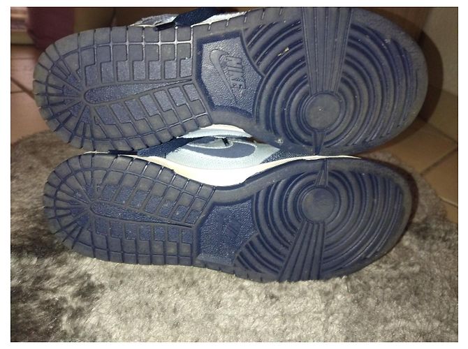 Autre Marque Nike Dunk Low Total Jeans Blu navy - vista 7