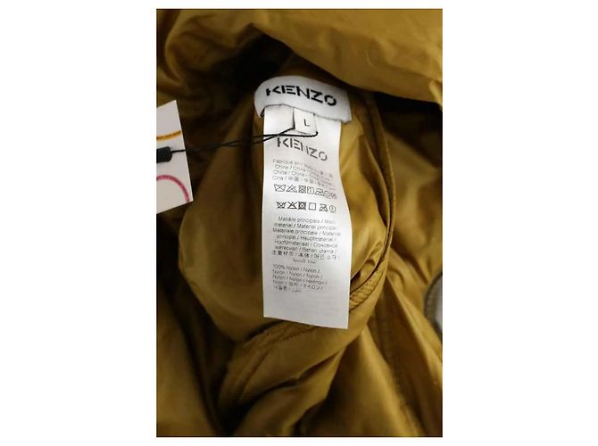 Kenzo Chaqueta acolchada caqui - vista 7