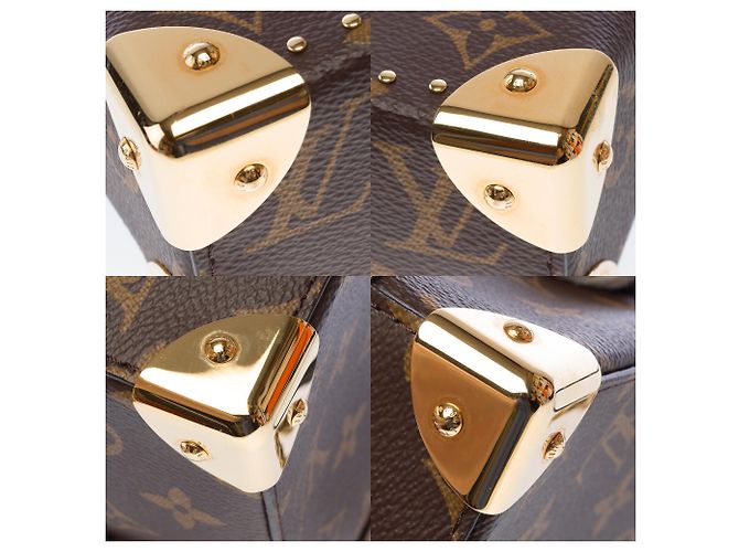 Borsa LOUIS VUITTON Camera Box in Tela Marrone - 103336 - vista 10
