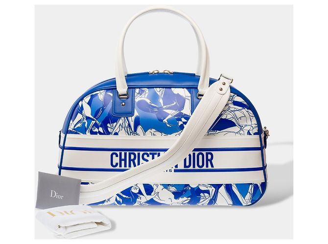 Borsa DIOR in Pelle Blu - 103337 - vista 2