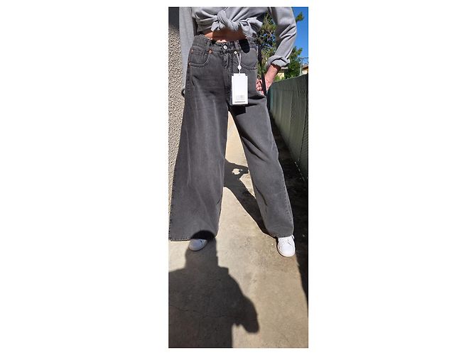 Maison Martin Margiela Jeans asimétricos Maison Margiela Gris - vista 13
