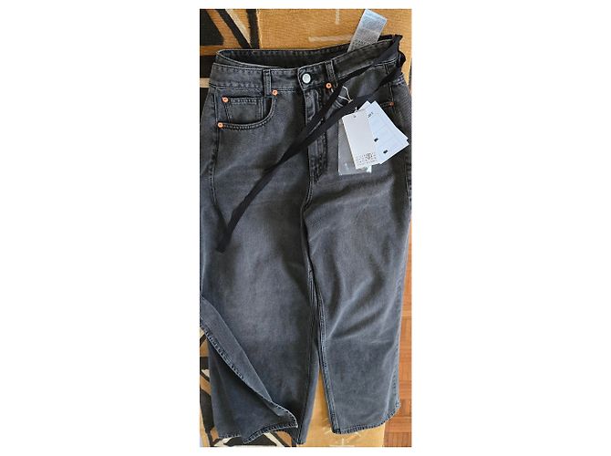 Maison Martin Margiela Jeans asimétricos Maison Margiela Gris - vista 26