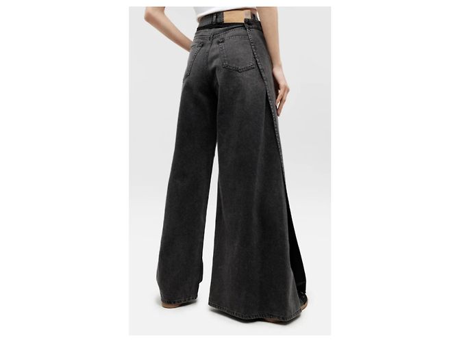 Maison Martin Margiela Jeans asimétricos Maison Margiela Gris - vista 4