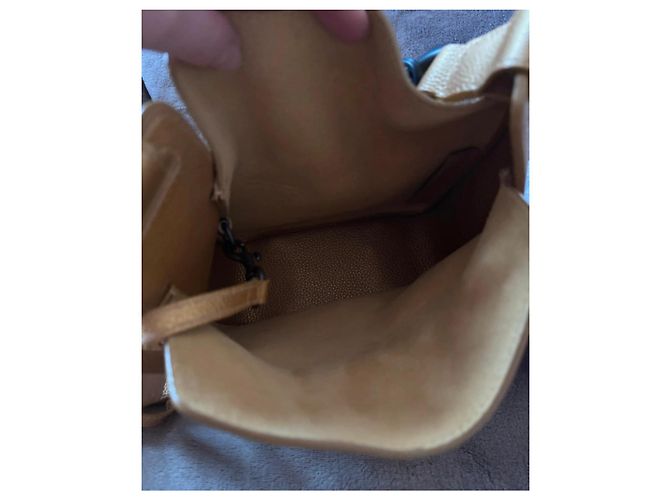 Borsa in pelle Balenciaga con pochette D'oro - vista 7