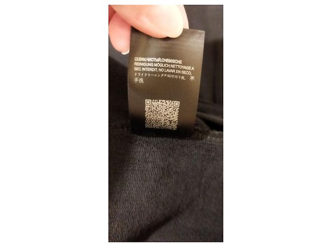Balenciaga Sudadera con Capucha Logo Mediano Negro - vista 6