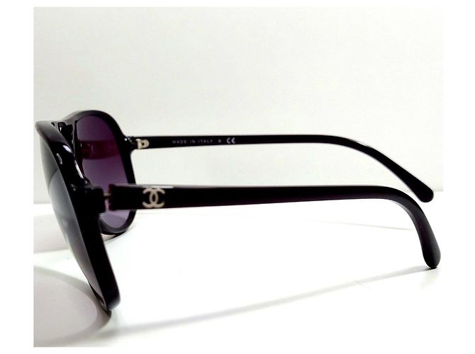 Chanel Aviator Sonnenbrille in Bordeaux - Ansicht 2