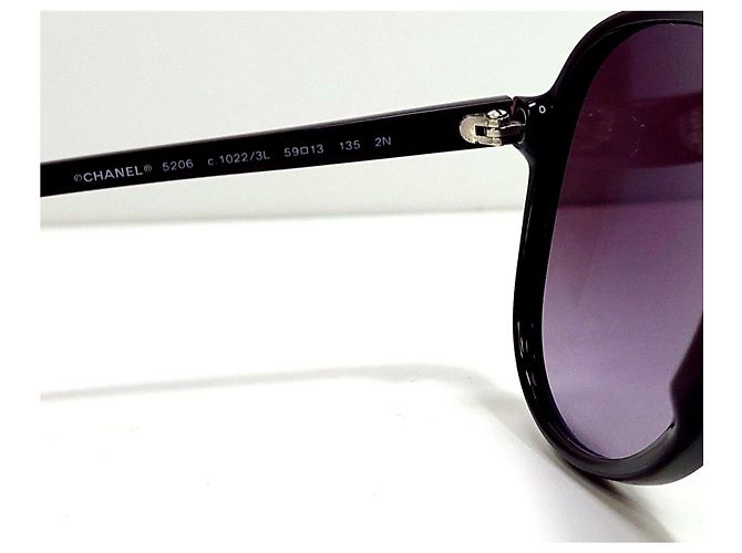 Chanel Aviator Sonnenbrille in Bordeaux - Ansicht 3