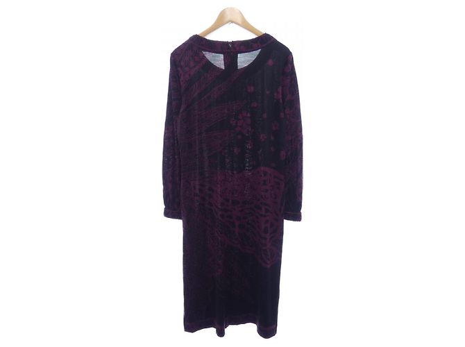 Autre Marque Leonard Modekleid Schwarz Lila - Ansicht 2
