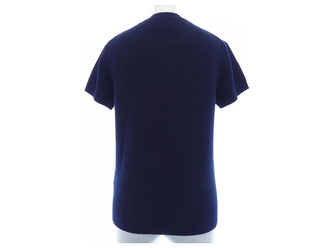 Kaschmir-Strickwaren Hermès 3E2603D1 Größe 36 Blau Marineblau - Ansicht 2