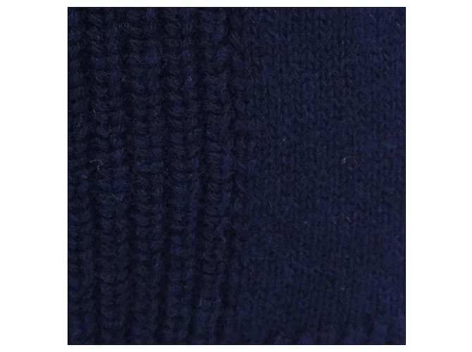 Kaschmir-Strickwaren Hermès 3E2603D1 Größe 36 Blau Marineblau - Ansicht 8