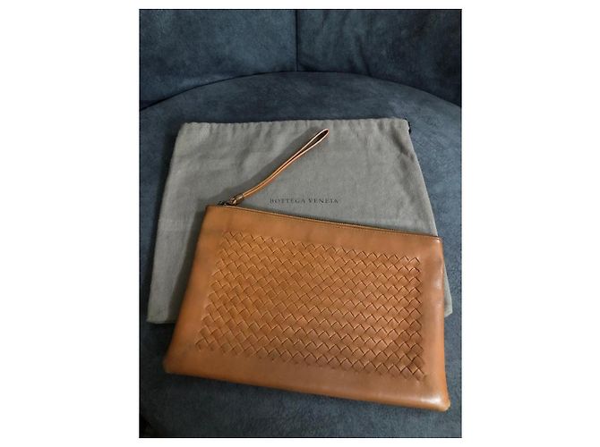 Pochete de couro Intrecciato Bottega Veneta - vista 5