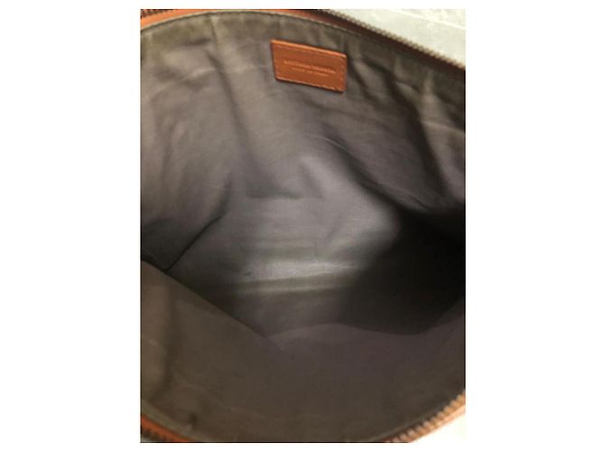 Pochete de couro Intrecciato Bottega Veneta - vista 7