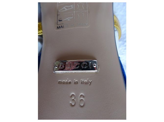Gucci Originali e nuovi! Capolavoro! N. 36 Blu - vista 13