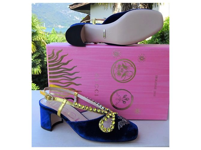 Gucci Originali e nuovi! Capolavoro! n 37,5 Blu - vista 13