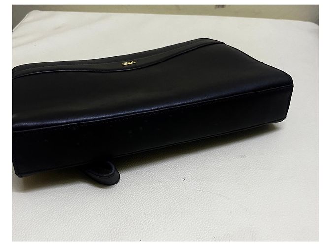 Borsa Clutch BB in pelle nera Balenciaga Nero - vista 4