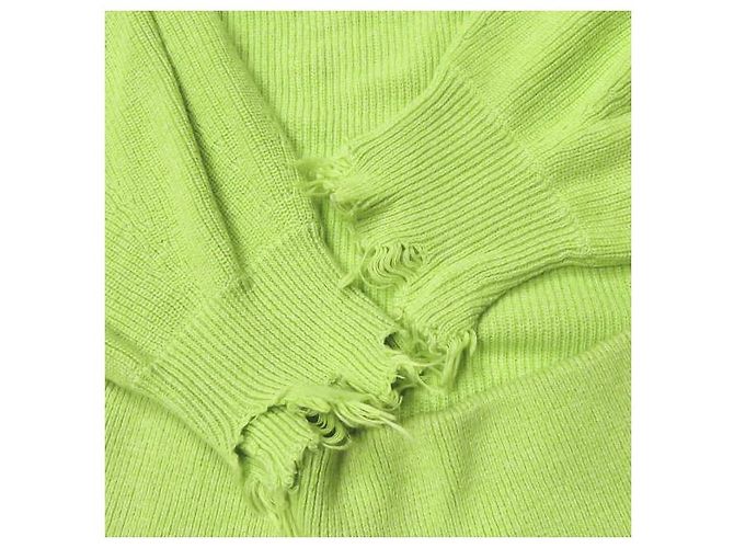 Autre Marque Toga Archives Strickpullover mit Fransenoptik Grün - Ansicht 6