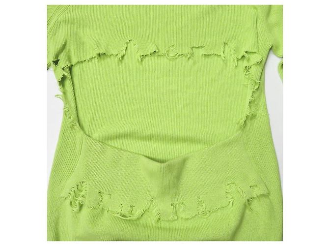 Autre Marque Toga Archives Strickpullover mit Fransenoptik Grün - Ansicht 7
