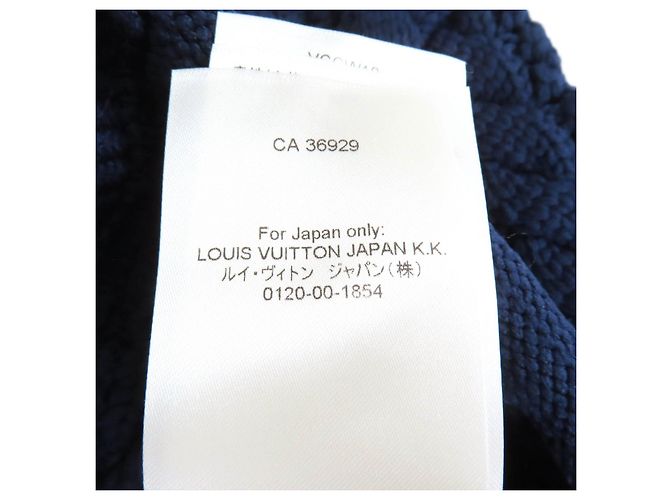 Cárdigan de polipropileno Louis Vuitton Azul Azul marino - vista 10