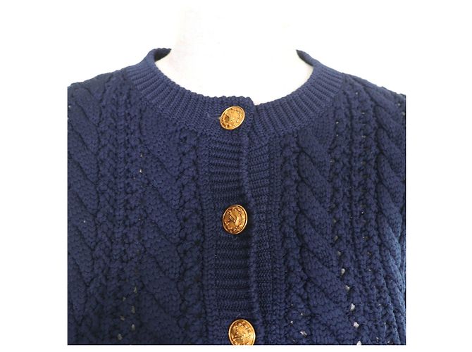 Cárdigan de polipropileno Louis Vuitton Azul Azul marino - vista 4