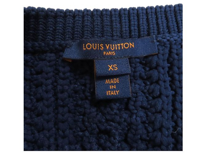 Cárdigan de polipropileno Louis Vuitton Azul Azul marino - vista 6