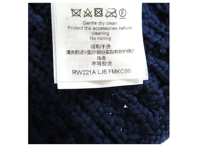 Cárdigan de polipropileno Louis Vuitton Azul Azul marino - vista 7