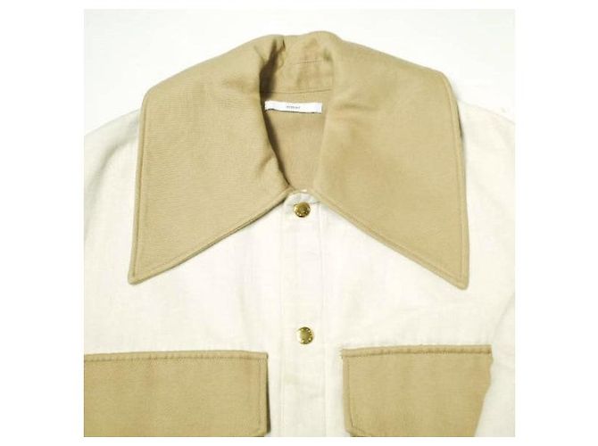 Autre Marque Chaqueta de algodón y lino ASTRAET Blanco Blanco roto - vista 4