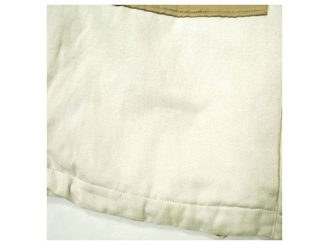 Autre Marque Chaqueta de algodón y lino ASTRAET Blanco Blanco roto - vista 8