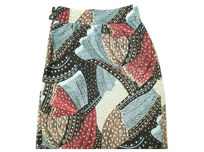 Autre Marque FALDA DE POLIÉSTER CON ESTAMPADO PATCHWORK H BEAUTY&YOUTH Multicolor - vista 6