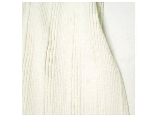 Autre Marque PHEENY Zufälliges Rippen-Ein-Schulter-Kleid Weiß Aus weiß - Ansicht 7
