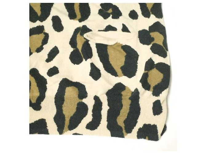 Autre Marque Cárdigan de algodón tricotado 2 en 1 Dahlia Beige - vista 6