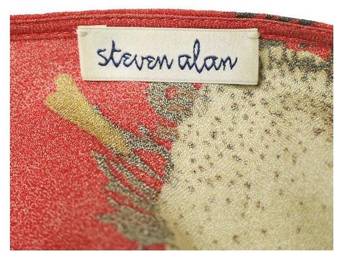 Autre Marque Steven Alan LIBERTY PRINT SONNENBLUME Einteiler Rot - Ansicht 4
