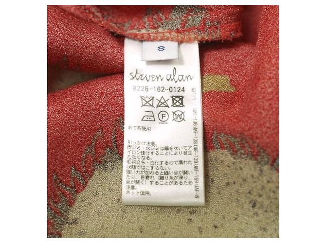 Autre Marque Steven Alan LIBERTY PRINT SONNENBLUME Einteiler Rot - Ansicht 9
