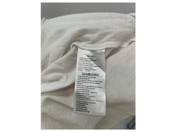 Camiseta blanca de algodón Gerard Darel Blanco - vista 6