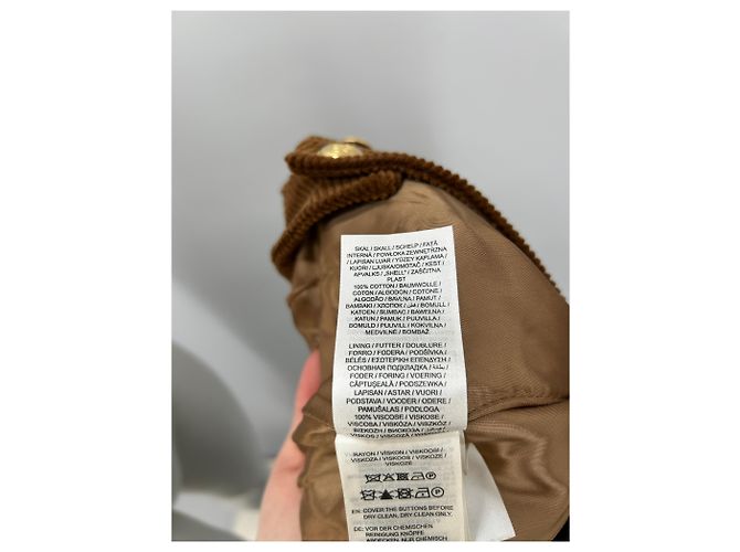 Autre Marque Mini falda de pana marrón GANT Castaño - vista 6
