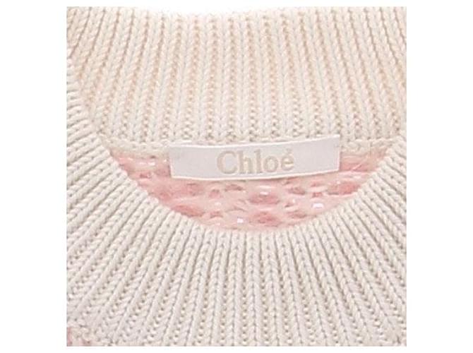 Suéter Chloé de algodão rosa - vista 5