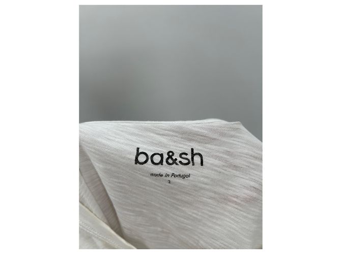 Camiseta blanca TOGETHER de algodón Ba&Sh Blanco - vista 5