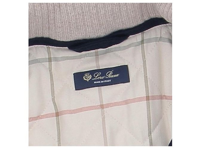 Loro Piana Marinejacke "Icer" aus Kaschmir Marineblau - Ansicht 5